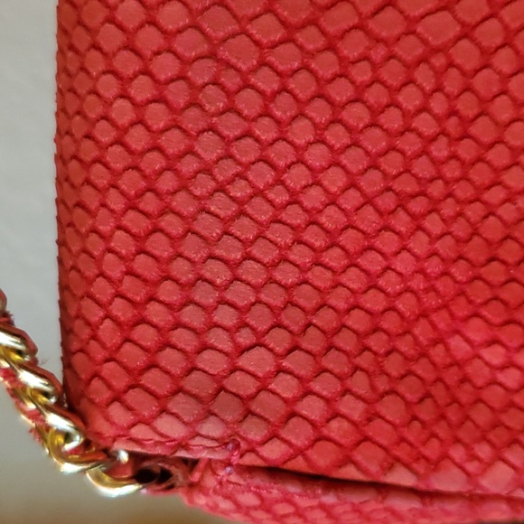Cashhimi snake embossed suede bag - Picture 8 of 14